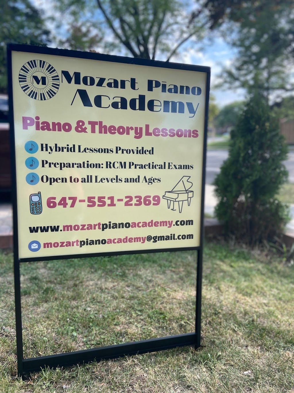 Mozart Piano Academy | 177 Huntsmill Blvd, Scarborough, ON M1W 2Y2, Canada | Phone: (647) 551-2369