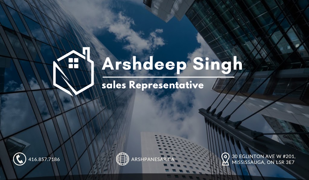 Arshdeep Singh - Real Estate Agent | 30 Eglinton Ave W #201, Mississauga, ON L5R 3E7, Canada | Phone: (416) 857-7186