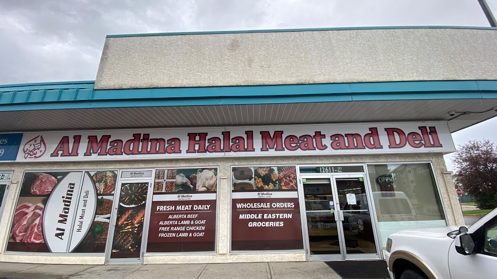 Al Madina Halal Meat & Deli | 12611 153 Ave NW, Edmonton, AB T5X 5X8, Canada | Phone: (780) 476-8866