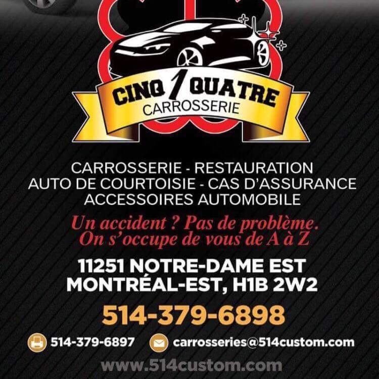 514Carrosseries | 11251 Rue Notre-Dame Est, Montréal-Est, QC H1B 2W2, Canada | Phone: (514) 379-6898