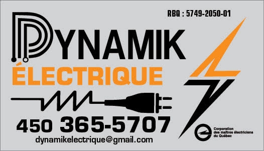 Dynamik Électrique | 1326 Rue Piette, Joliette, QC J6E 3V8, Canada | Phone: (450) 365-5707