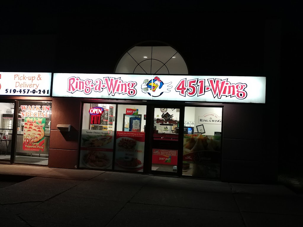 Ring-a-Wing | 941 Oxford St E, London, ON N5Y 3K1, Canada | Phone: (519) 451-9464