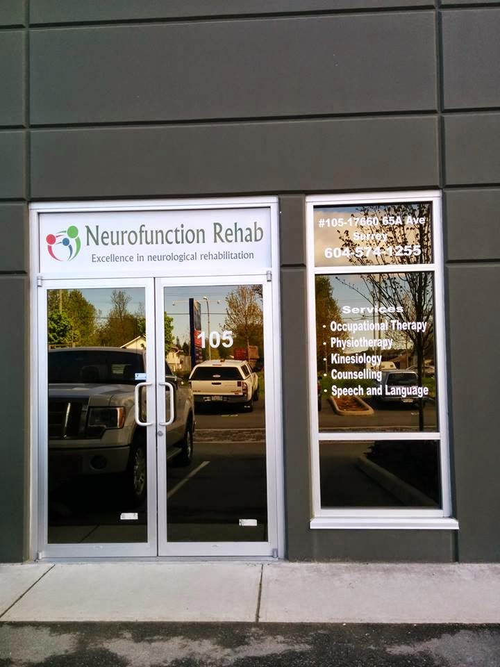 Neurofunction Rehab | 17660 65a Ave #105, Surrey, BC V3S 5N4, Canada | Phone: (604) 574-1255