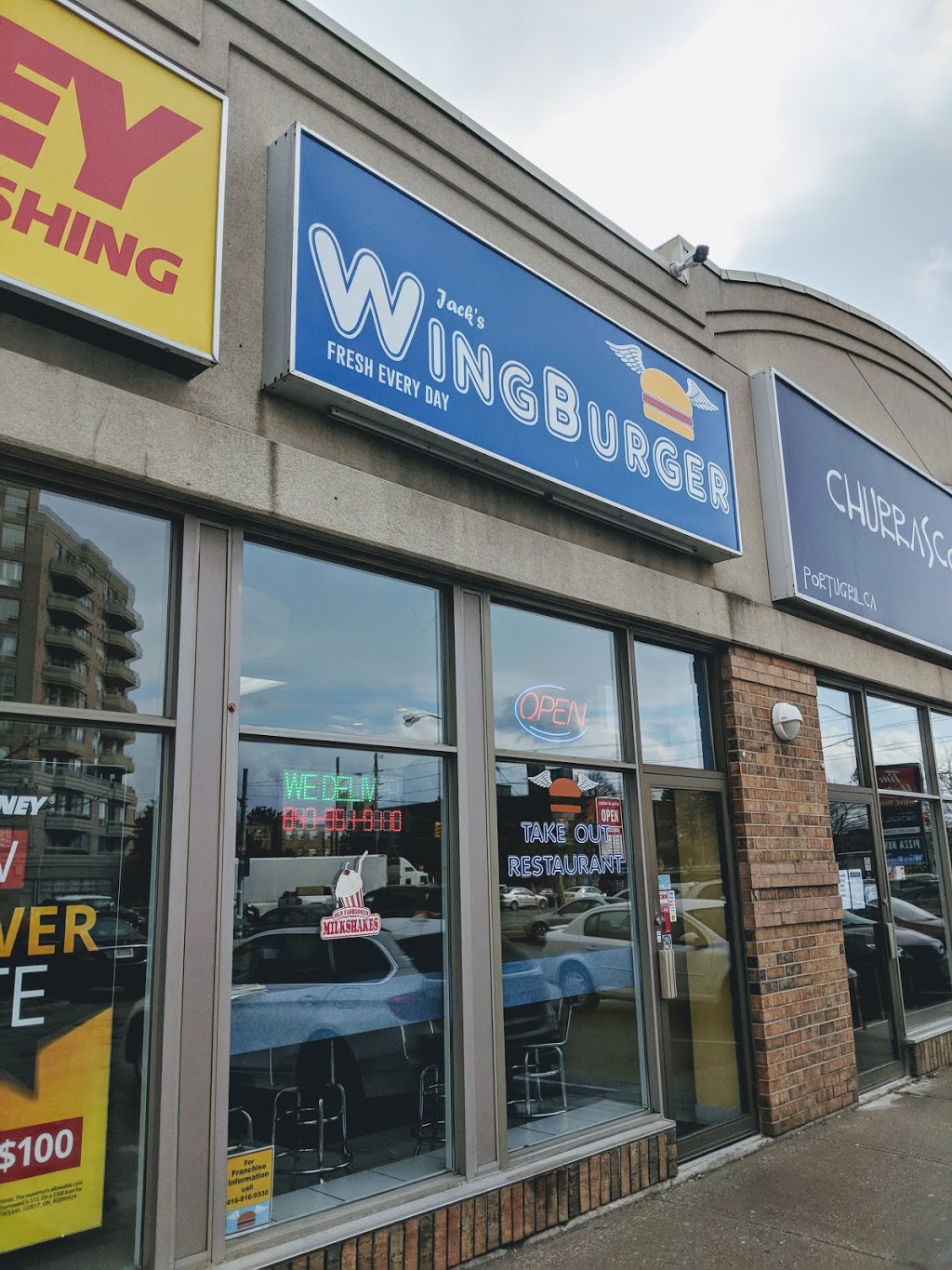 WingBurger | 1733 Eglinton Ave E, North York, ON M4A 1J8, Canada | Phone: (647) 951-9110