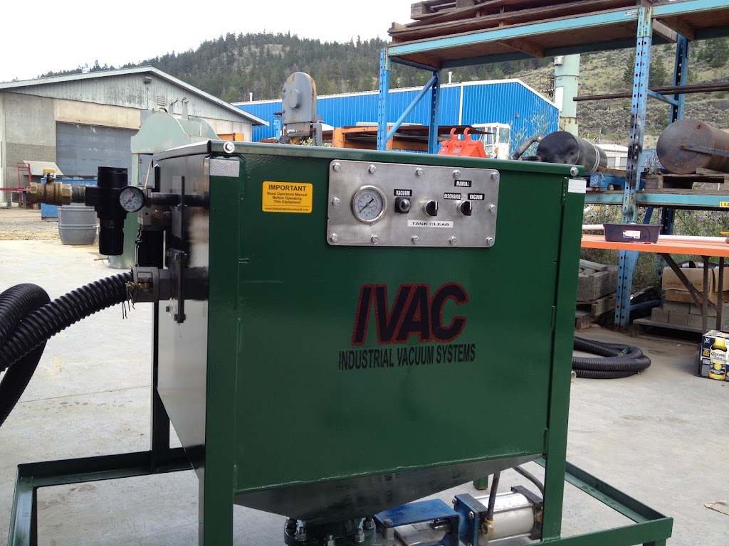 IVAC Industrial Vacuum Systems Ltd. | 35-111 Chartrand Ave, Logan Lake, BC V0K 1W0, Canada | Phone: (604) 628-3367