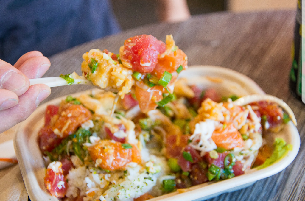 Aloha Plates (Poke Bar) | 800 Carnarvon St #372, New Westminster, BC V3M 0G3, Canada | Phone: (604) 544-5911