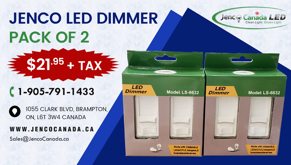 Jenco Canada LED | 1055 Clark Blvd, Brampton, ON L6T 3W4, Canada | Phone: (905) 791-1433