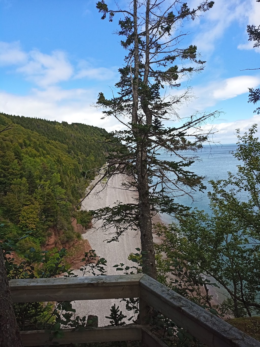 Melvin Beach Lookout | Fundy Trail Pkwy, Saint Martins Parish, NB E5R, Canada | Phone: (866) 386-3987