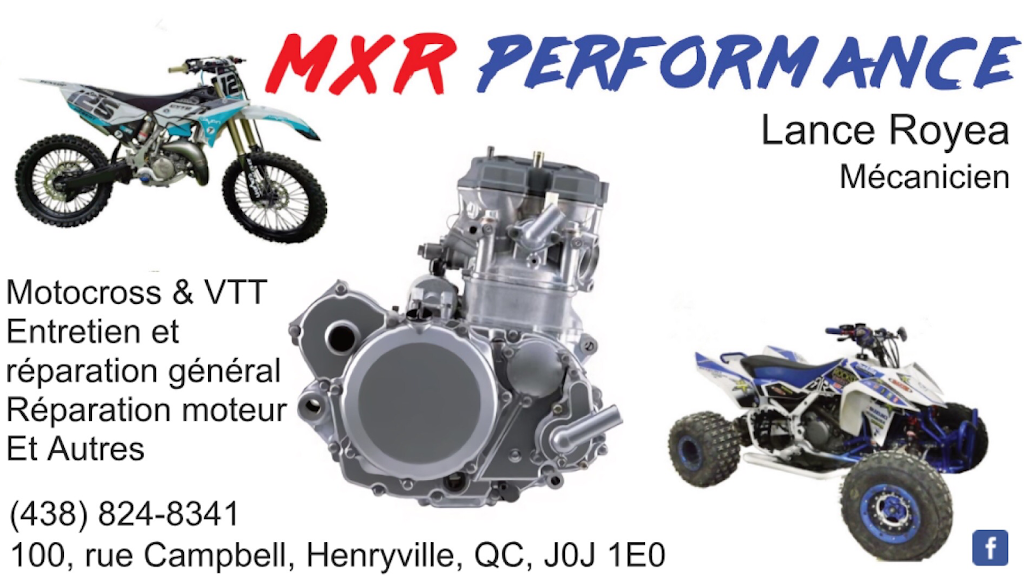 MXR Performance | 100 Rue Campbell, Henryville, QC J0J 1E0, Canada | Phone: (438) 824-8341