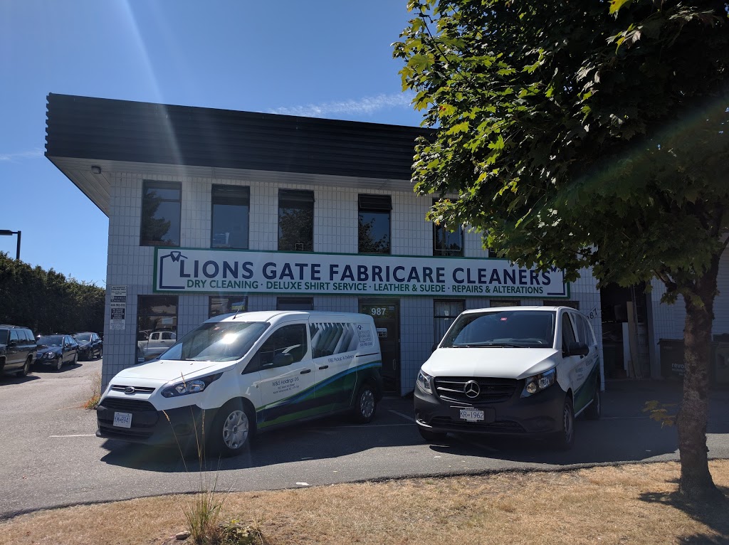 Lions Gate Fabricare Cleaners | 987 3rd St W, North Vancouver, BC V7P 1E4, Canada | Phone: (604) 980-2568