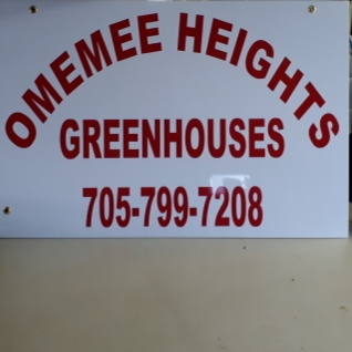 Omemee Heights Greenhouses | 99 Heights Rd, Omemee, ON K0L 2W0, Canada | Phone: (705) 799-7208