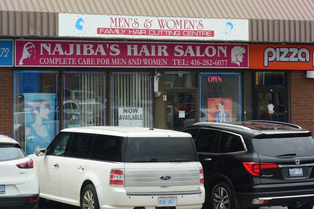 Najibas Hair Salon | 5550 Lawrence Ave E, Scarborough, ON M1C 3B2, Canada | Phone: (416) 282-6077