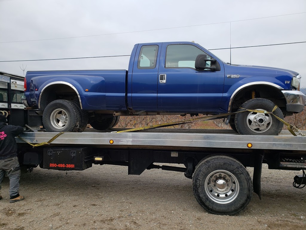 Jill’s Towing Ltd | 10900 115th St, Osoyoos, BC V0H 1V5, Canada | Phone: (250) 495-3851