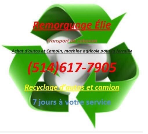Remorquage Elie | 3153 Boulevard Lévesque O, Laval, QC H7V 1C7, Canada | Phone: (514) 617-7905