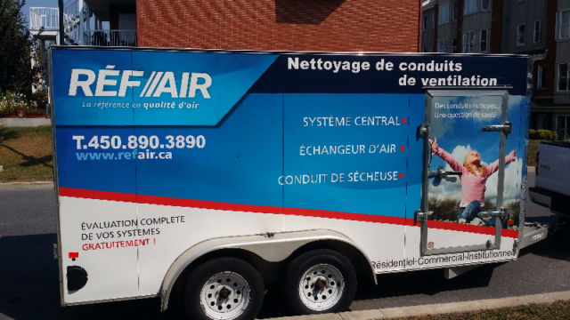 Nettoyage de conduits RÉF AIR | 18-7320 Rue du Chardonneret, Brossard, QC J4Z 0B1, Canada | Phone: (450) 890-3890