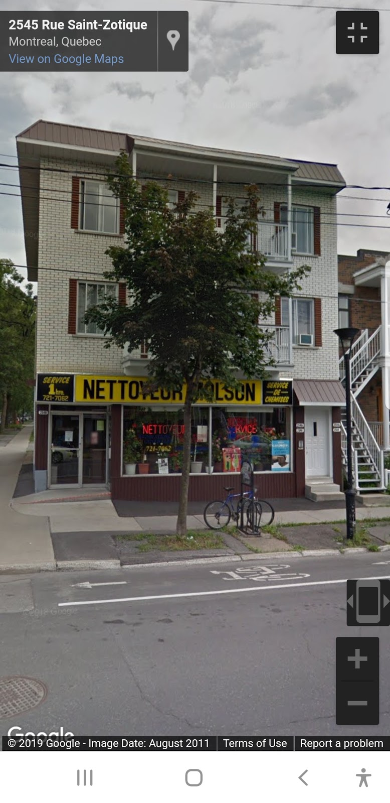 Nettoyeur Molson | 2548 Rue Saint-Zotique E, Montréal, QC H1Y 1C6, Canada | Phone: (514) 721-7062