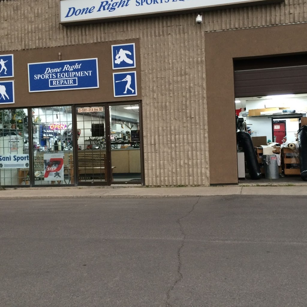 Done Right Sports Equipment Repair | #3, 5301 21A Avenue Southeast, Calgary, AB T2B 2E9, Canada | Phone: (403) 235-5344