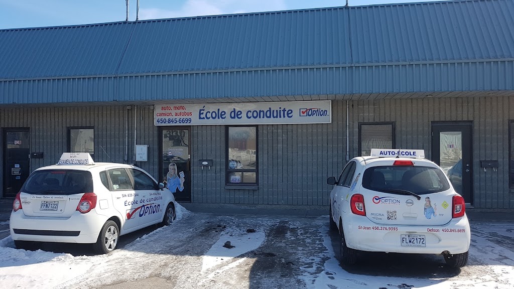 École de conduite Option Delson | 330 Chem. Saint-François-Xavier, Delson, QC J5B 1X8, Canada | Phone: (450) 845-6699