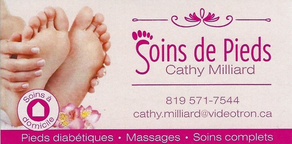 Soins de Pieds Cathy Milliard | 2226 Rue Josée, Sherbrooke, QC J1H 6B5, Canada | Phone: (819) 571-7544