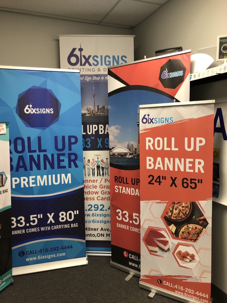 6ix Signs Ltd. | 120 Milner Ave #9, Scarborough, ON M1S 3R2, Canada | Phone: (416) 292-4444