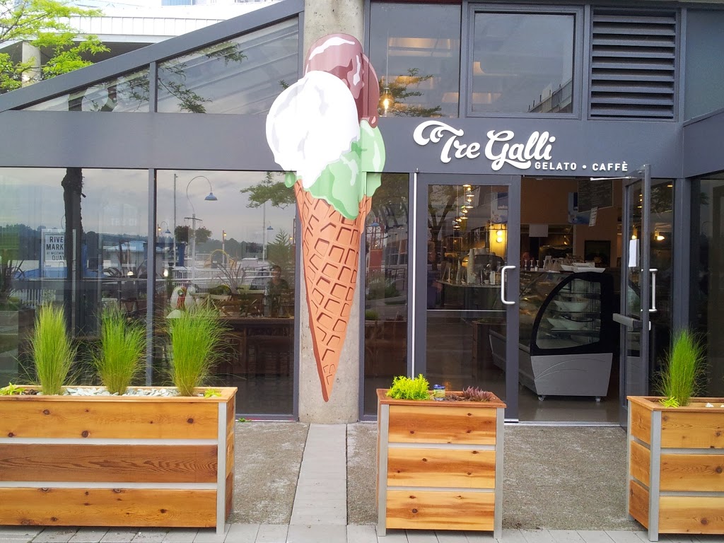 Tre Galli Gelato Caffè | 810 Quayside Dr, New Westminster, BC V3M 6B9, Canada | Phone: (604) 525-6745