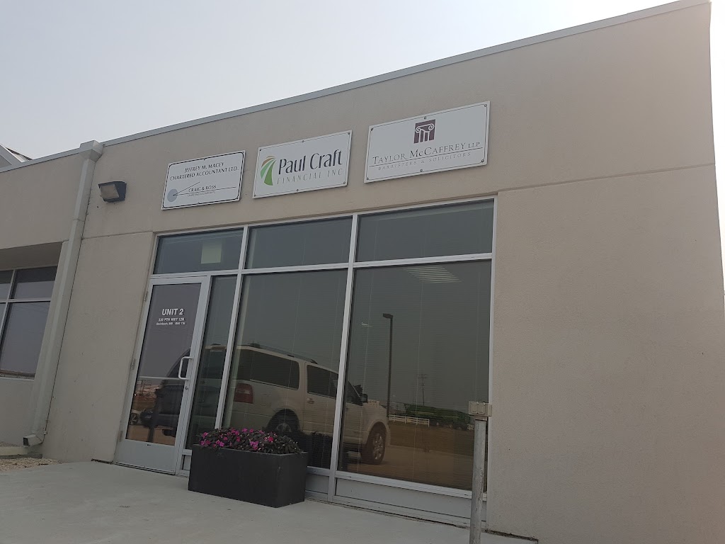 Paul Craft Financial Inc | 330 Provincial Trunk Hwy 12 #2, Steinbach, MB R5G 2J8, Canada | Phone: (204) 346-1406