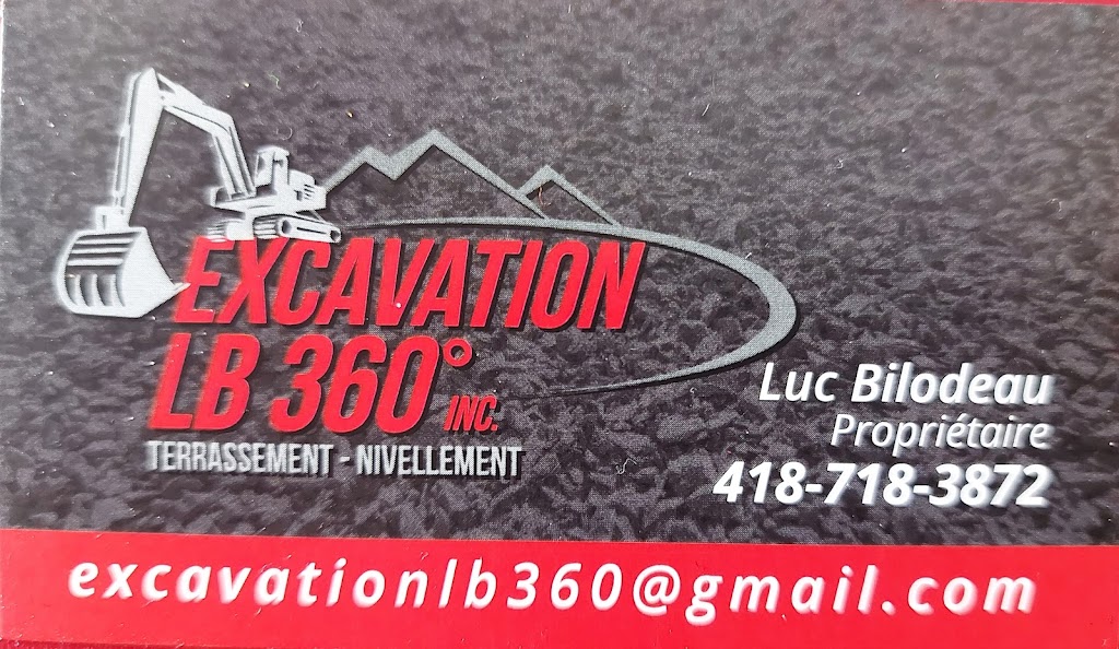 Excavation LB 360 Inc. | 1728 Rue des Mésanges, Chicoutimi, QC G7H 6W3, Canada | Phone: (418) 718-3872