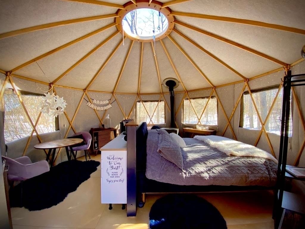 Our Yurt | 647 Park Rd, Yarker, ON K0K 3N0, Canada | Phone: (613) 876-1526