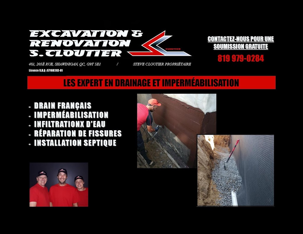 Excavation et rénovation S. Cloutier INC. | 481 205e Rue, Saint-Georges, QC G9T 5E1, Canada | Phone: (819) 979-0284