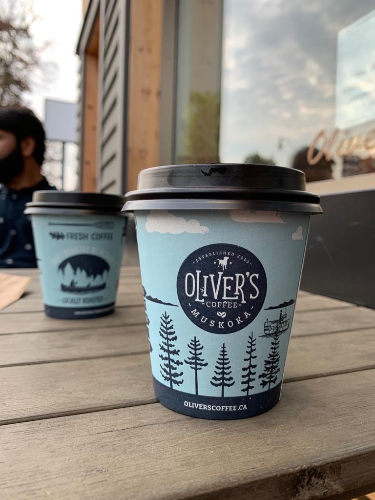 Olivers Coffee | 20 Park Dr, Huntsville, ON P1H 1P5, Canada | Phone: (705) 789-6789