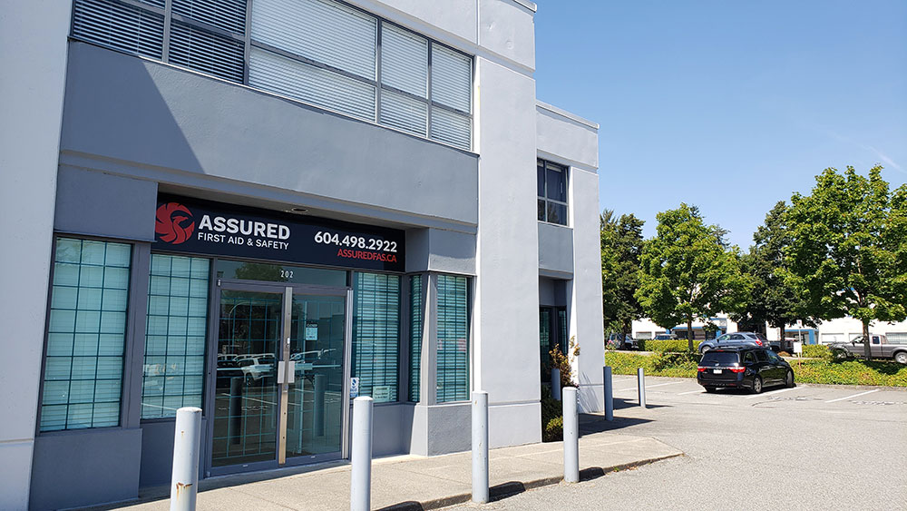 Assured First Aid & Safety | 19232 Enterprise Way #202, Surrey, BC V3S 6J9, Canada | Phone: (604) 498-2922