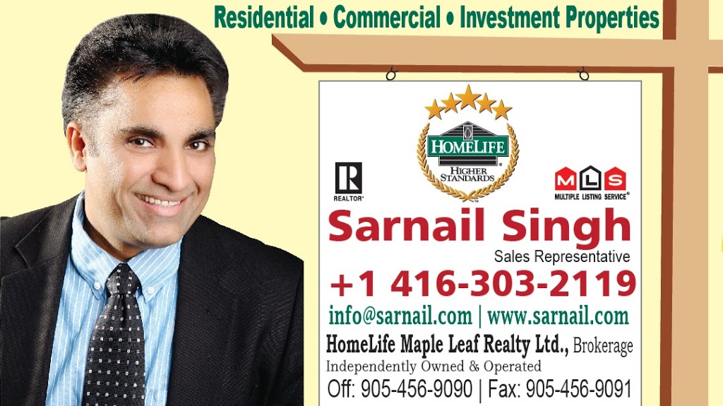 Sarnail Singh, MBA, CCIM | 80 Eastern Ave Unit #3, Brampton, ON L6W 1X9, Canada | Phone: (416) 303-2119