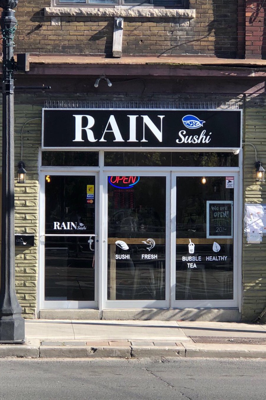 Rain Sushi | 1353 St Clair Ave W, Toronto, ON M6E 1C5, Canada | Phone: (416) 658-1388