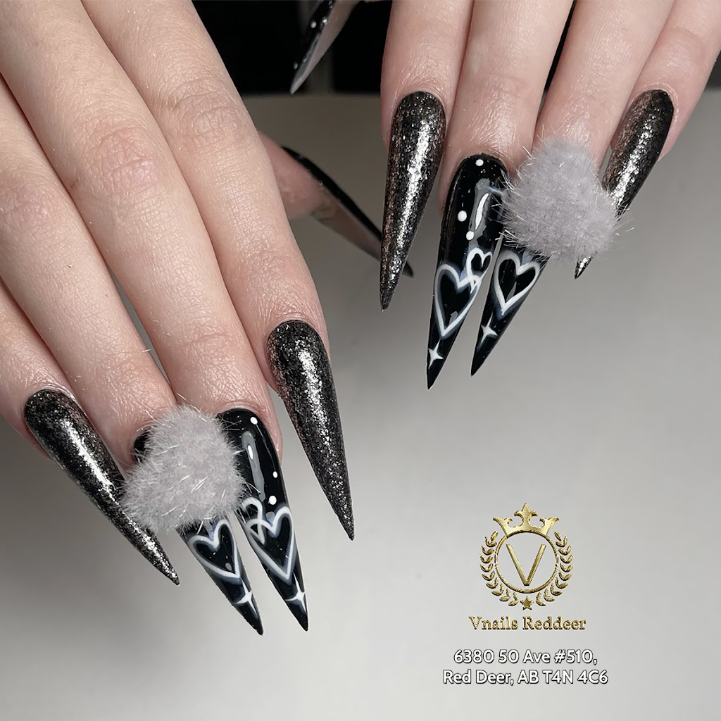 V Nails Red Deer | 6380 50 Ave #510, Red Deer, AB T4N 4C6, Canada | Phone: (587) 457-7126