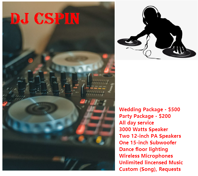 DJ Cspin Music | 1290 Sandford St Unit 38, London, ON N5V 3X8, Canada | Phone: (519) 280-5959