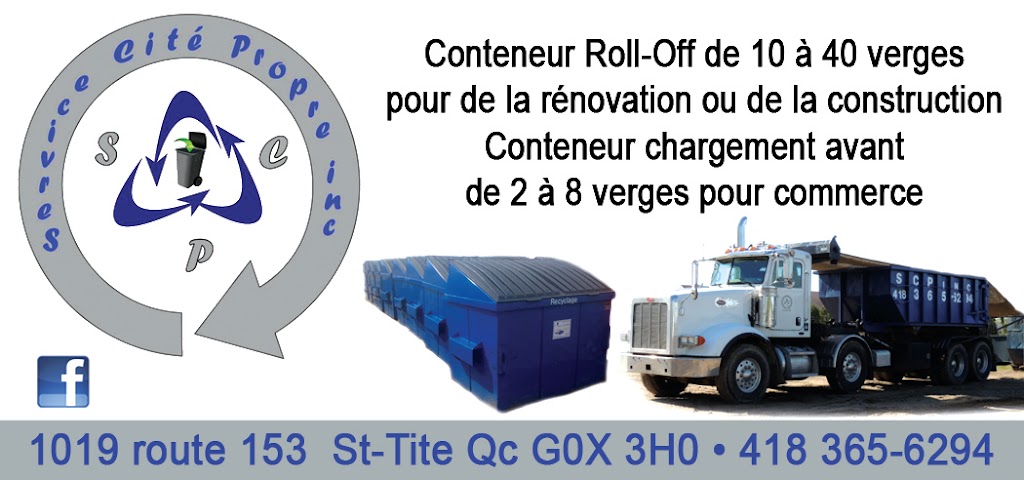 Service Cite Propre | 1019 153 Rte, Saint-Tite, QC G0X 3H0, Canada | Phone: (418) 365-6294