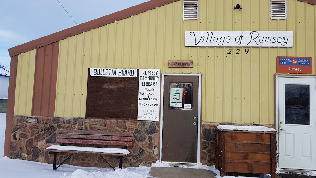 Rumsey Community Library | Main St, Rumsey, AB T0J 2Y0, Canada | Phone: (403) 368-3939