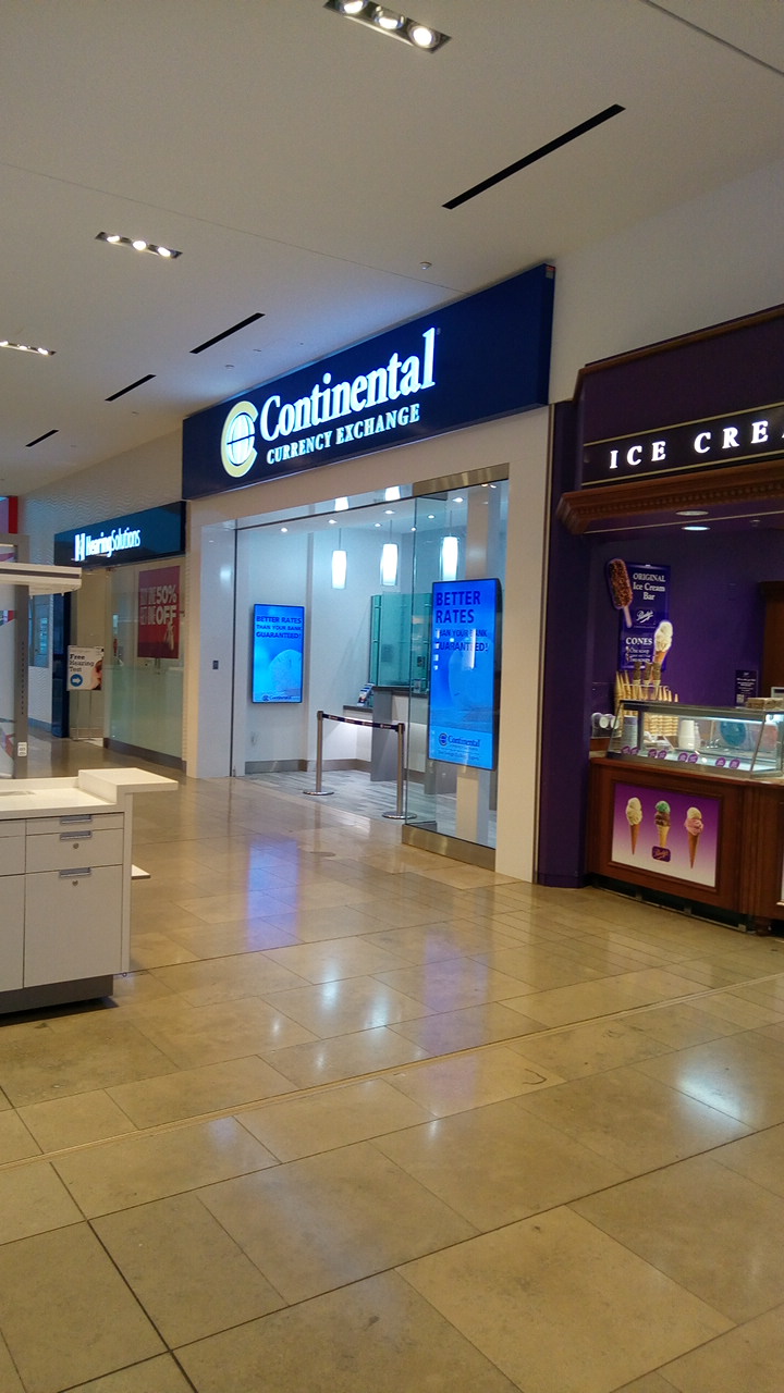 Continental Currency Exchange | 5100 Erin Mills Pkwy unit r235 unit r235, Mississauga, ON L5M 4Z5, Canada | Phone: (905) 828-2288