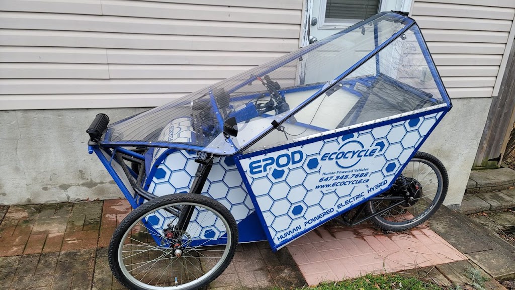 Ecocycle human electric hybrid vehicles | 165 Shropshire Dr, Scarborough, ON M1P 1Z6, Canada | Phone: (647) 345-7682