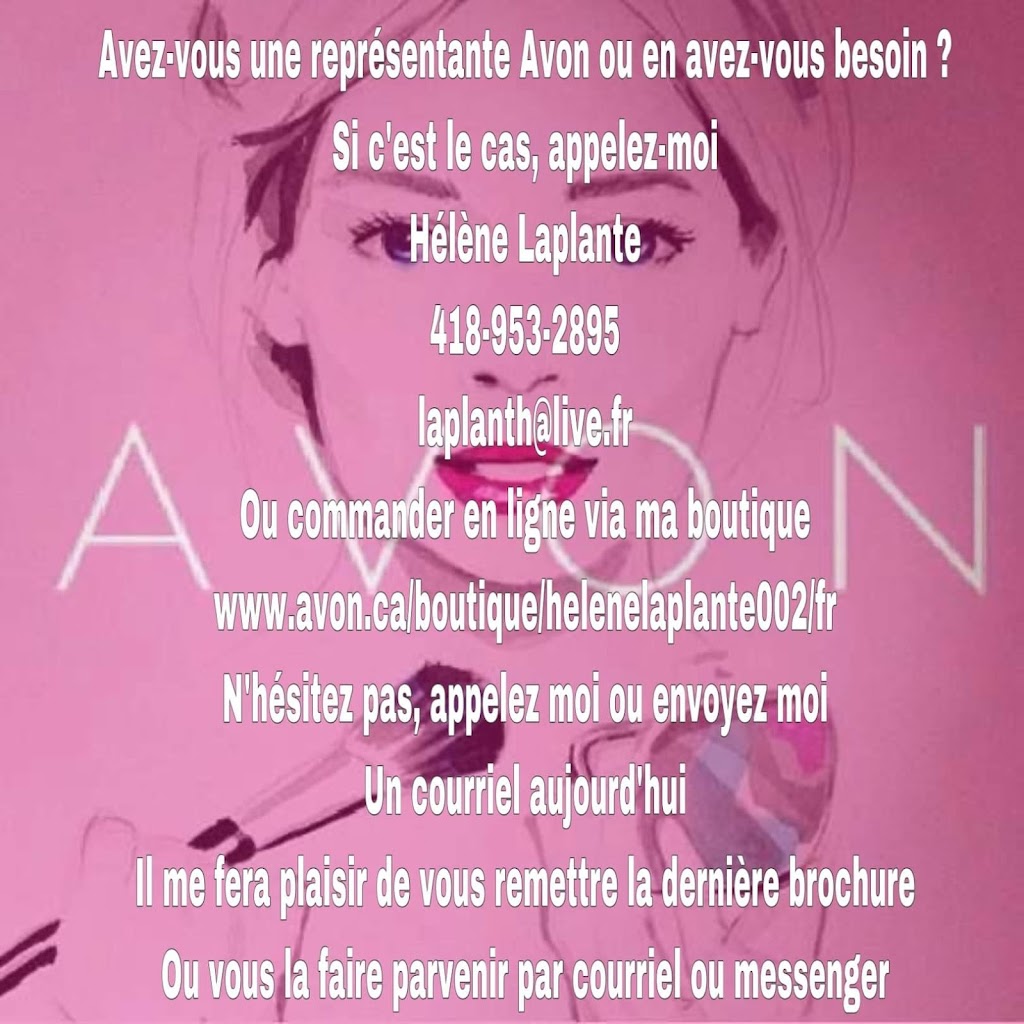 Avon Hélène Conseillère/St-Romuald | 2278 Chem. du Fleuve, Lévis, QC G6W 1Y1, Canada | Phone: (418) 953-2895