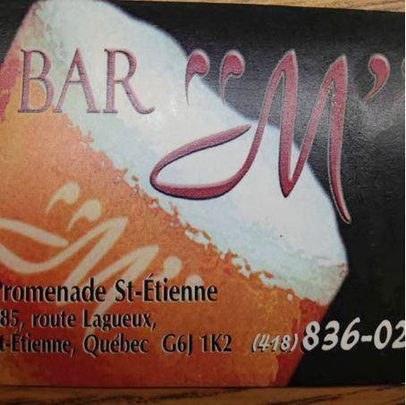 Bar M | 3044 Route Lagueux, Saint-Étienne-de-Lauzon, QC G6J 1K2, Canada | Phone: (418) 836-0224