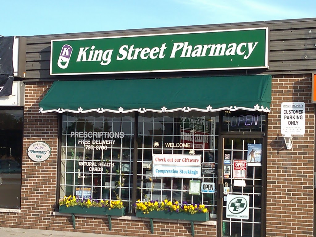 King Street Pharmacy | 621 King E, Oshawa, ON L1H 1G3, Canada | Phone: (905) 720-3700