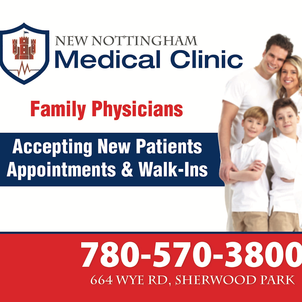 New Nottingham Medical Clinic & Pharmacy | 664 Wye Rd #310, Sherwood Park, AB T8A 6G3, Canada | Phone: (780) 570-3800