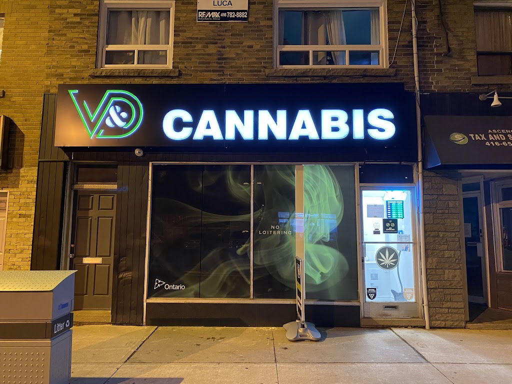 V&D Cannabis Store | 2851 Dufferin St, North York, ON M6B 3S4, Canada | Phone: (416) 787-2450