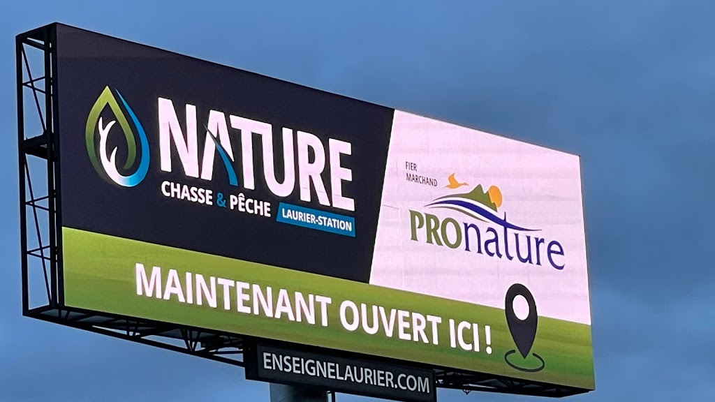 Pronature Laurier Station / Nature Chasse & Pêche | 146 Rue Olivier Local 110, Laurier-Station, QC G0S 1N0, Canada | Phone: (418) 522-1818