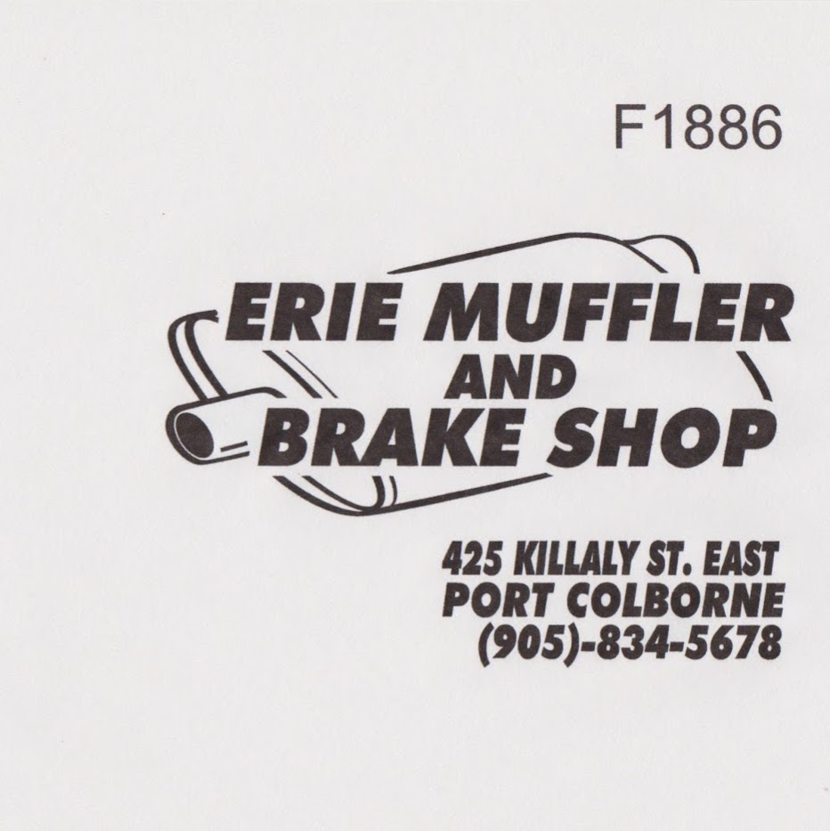 Erie Muffler & Brake Shop Ltd | 425 Killaly St E, Port Colborne, ON L3K 1P7, Canada | Phone: (905) 834-5678