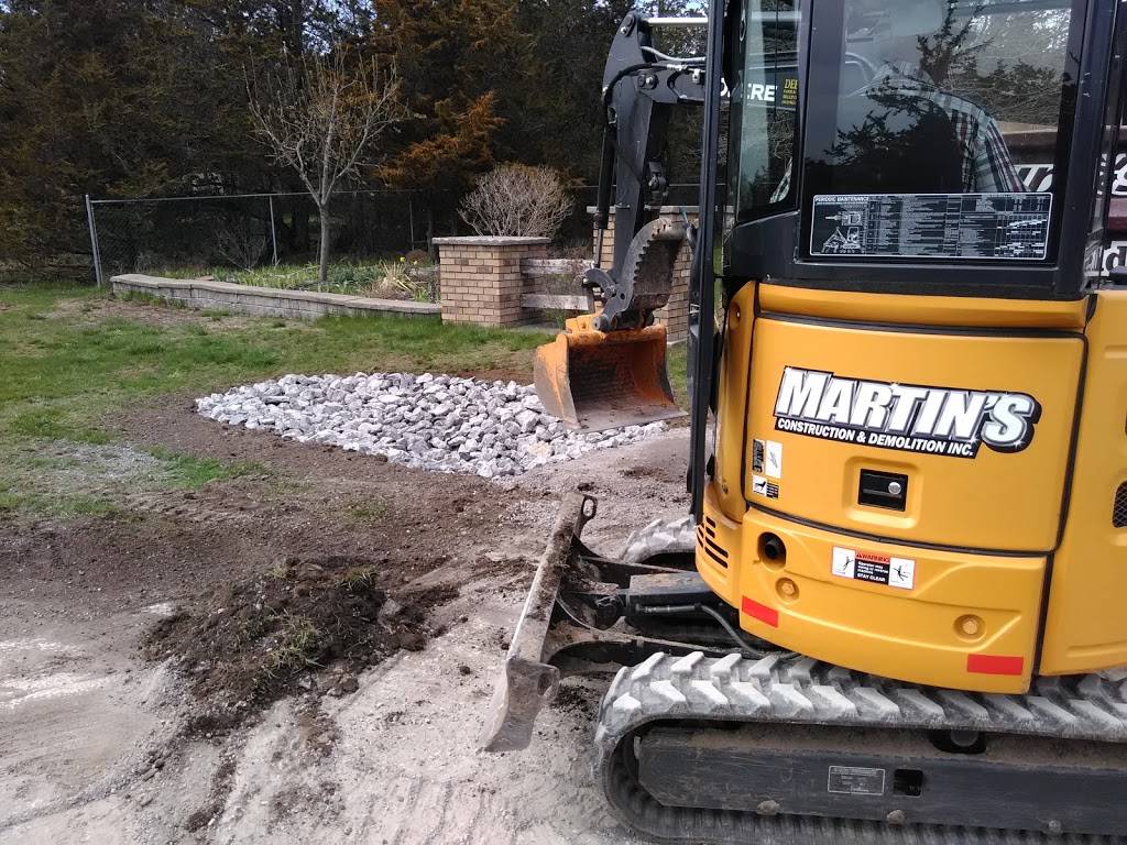 Martins Construction & Demolition Inc. | 29 Dempsey Rd, Carrying Place, ON K0K 1L0, Canada | Phone: (613) 707-7593