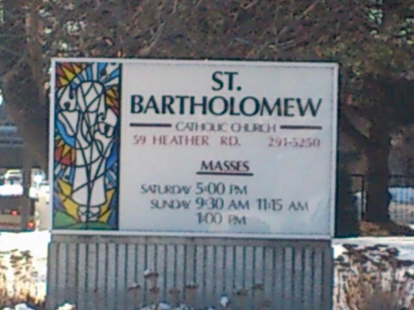 St Bartholomew Church | 59 Heather Rd, Scarborough, ON M1S 2E2, Canada | Phone: (416) 291-5250