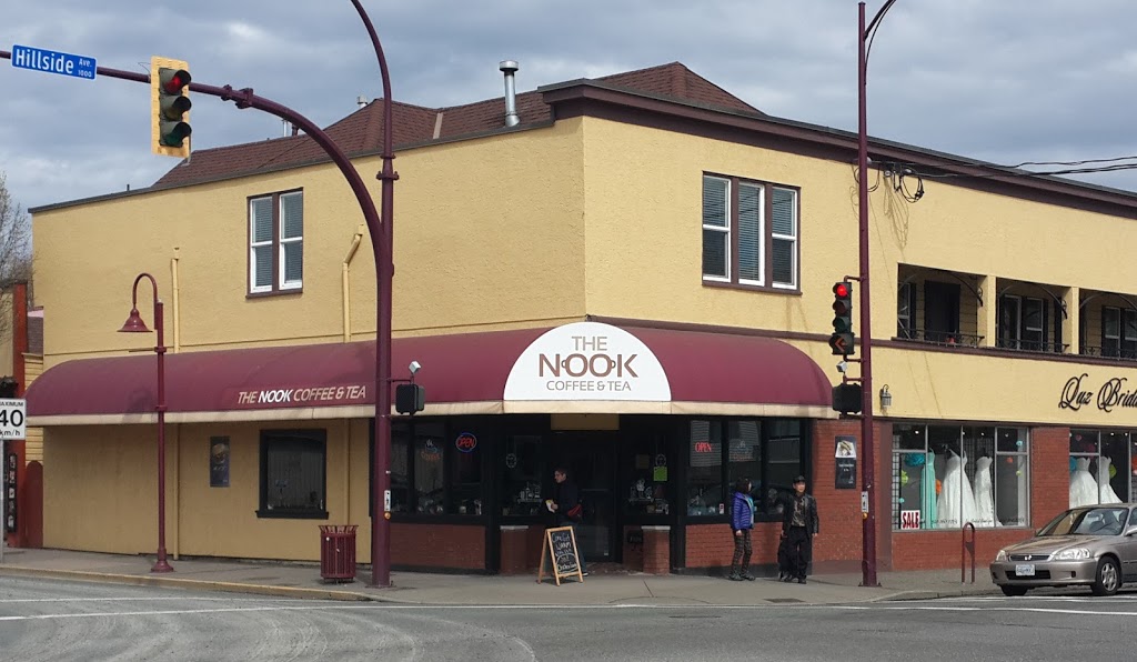 The Nook Coffee & Tea | 1002 Hillside Ave, Victoria, BC V8T 2A3, Canada | Phone: (250) 590-2395