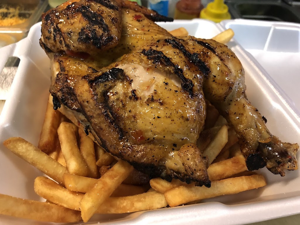 Georges BBQ Chicken & Ribs | 1042 Pape Ave, East York, ON M4K 3W2, Canada | Phone: (647) 748-1042